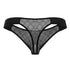 CandyMan 99771 Mesh Thongs Color Black